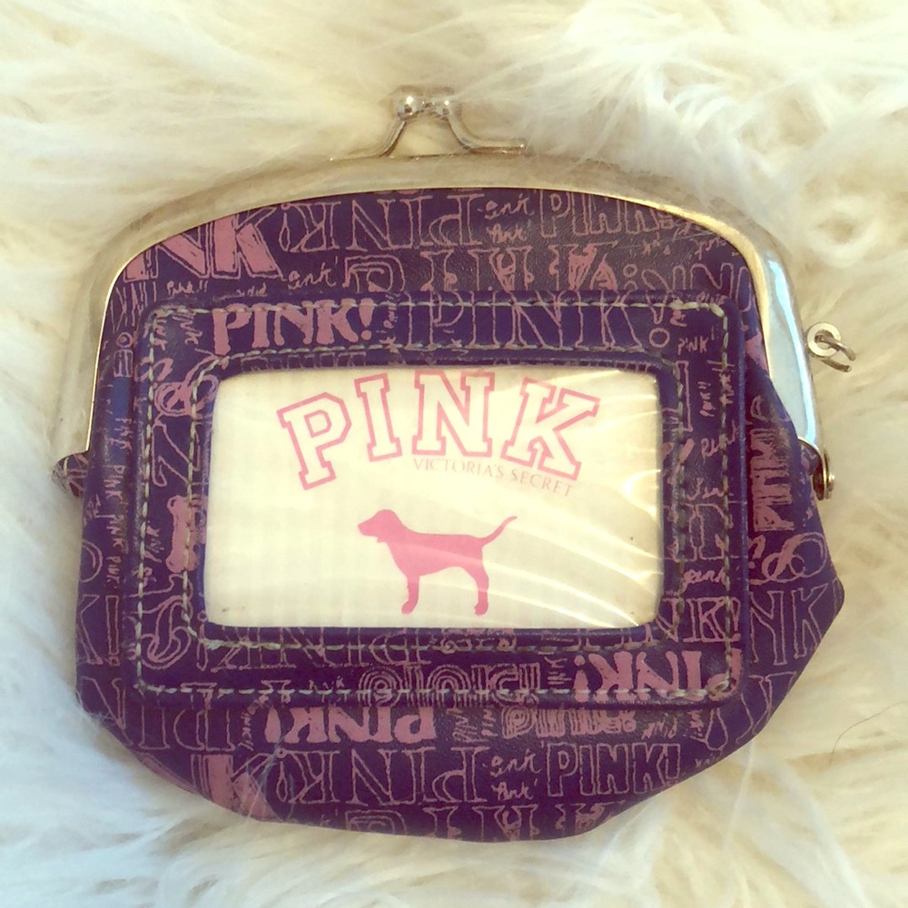 PINK Victoria’s Secret vintage coin purse